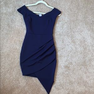 Navy blue dress!